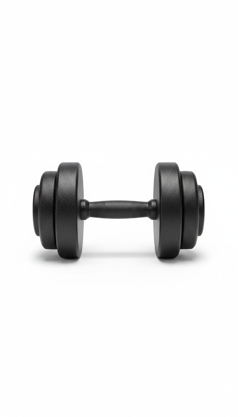 Carbon Black Dumbbell