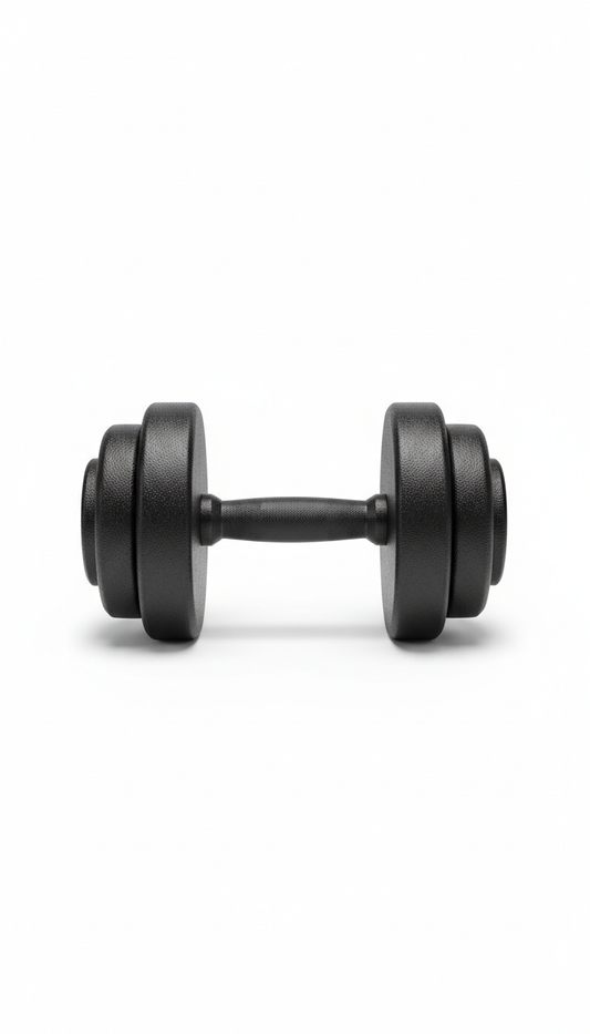 Carbon Black Dumbbell